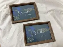 受付サイン　結婚式　ウェディング