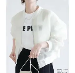 2025年最新】シアーブルゾン ホワイトの人気アイテム - メルカリ