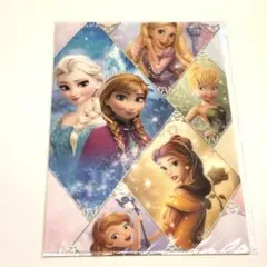 【Disney/ディズニー】クリアファイル アナと雪の女王 美女と野獣