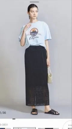 BEAUTY & YOUTH UNITED ARROWS レースタイトスカート