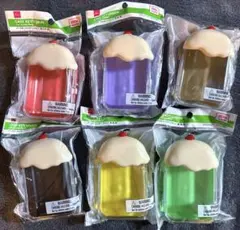 ダイソー　ケースキーホルダー　フロート　6個セット 早い者勝ち‼️のサムネイル