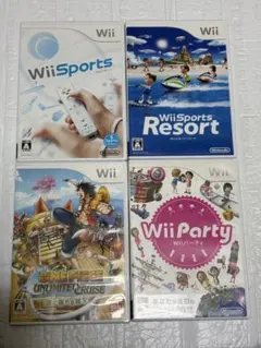 ⭐️24時間以内発送⭐️Wiiソフトまとめ売り　4本セット　スポーツ　パーティ