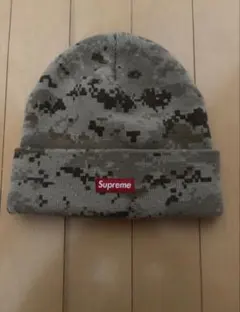 Supreme 迷彩ニット帽のサムネイル