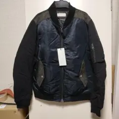 LAMOND. MA-1フライトジャケット　ツイード　M