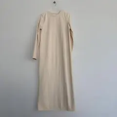 ダークエンジェル　 ベージュ ロングワンピース 長袖