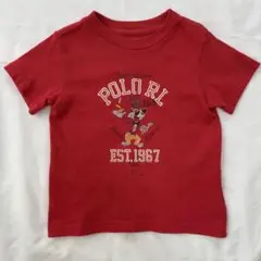 POLO Ralph Lauren ラビットプリントTシャツ 90センチのサムネイル
