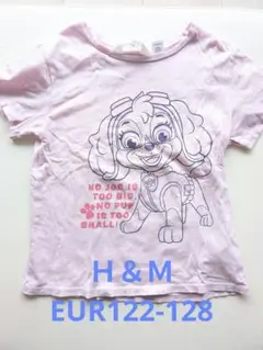 H&M スカイ Tシャツ EUR 122/128