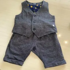 フォーマルスーツ グレー ヘリンボーン柄