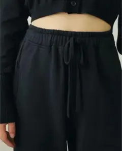 anuke Drawstring Sweat Pants ブラック 36