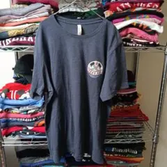 00sアメリカ製ヴィンテージXLテキサスグレーロゴtシャツUSA直輸入メンズ古着