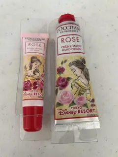L'OCCITANE ROSE ハンドクリーム & リップバームディズニー