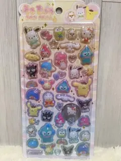 【正規品】サンリオキャラクターズ　うるちゅるポップシール