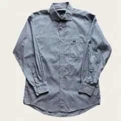 00's Burberry London Stripe L/S shirt 古着