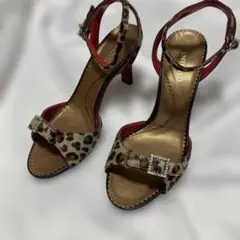 UNTITLED ヒョウ柄ハイヒール