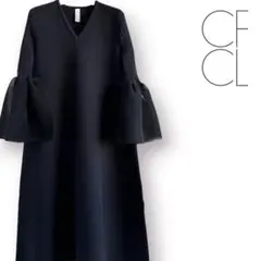 CFCL POTTERY LONG BELL FLARE DRESS