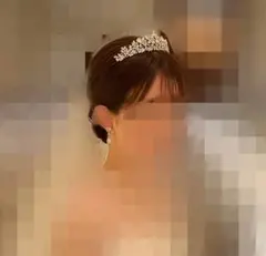 ウェディング ブライダル ティアラ 結婚式　披露宴　ヘアアクセサリー ドレス小物