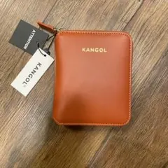 KANGOL ブラウン PUレザー 財布 KGSA-WA00015のサムネイル