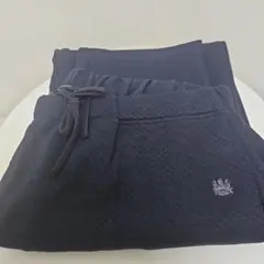 Aquascutum LONDON／秋冬 スウェットパンツ（ネイビー)