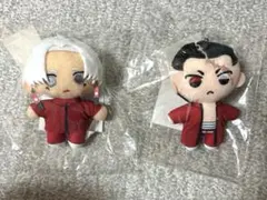 東京リベンジャーズ 原画展 ぬいぐるみマスコット 黒川イザナ 鶴蝶 セットのサムネイル