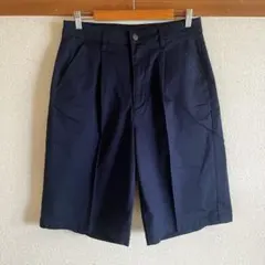 メンズ ハーフパンツ ネイビー チノショーツ