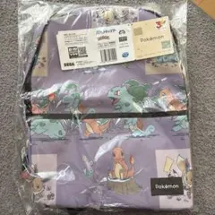 ポケットモンスタープラチナムザッカリュック　カントー地方　パープル