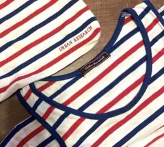 非売品 URBAN RESEARCH ボーダー タンクトップ 巾着付きのサムネイル