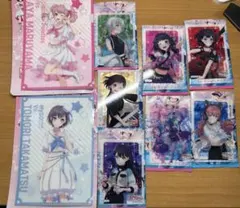 Bangdream 9枚セット　カード　ミニクリアファイル