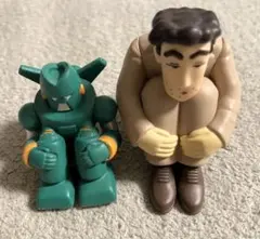 【美品】クレヨンしんちゃん まちぼうけ ひろし カンタムロボ 2体セット