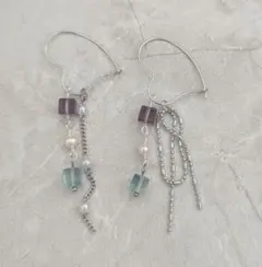 SALE★ハートフープの着せ替えピアス