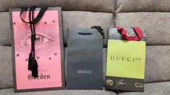 GUCCI ショップ袋 3点セット