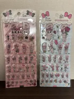 韓国 エスターバニー ぷっくりシール ステッカー