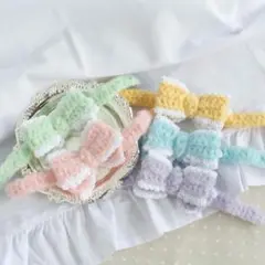 【ミント】にじぱぺっと リボンマフラー
