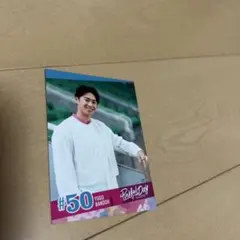 2024年ピンクフルデー 板東湧梧投手のカード