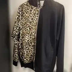 Lonsdale レオパード柄 フルジップパーカー