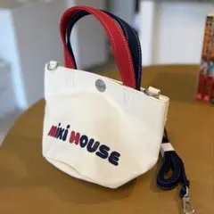 【新品未使用✨】mikiHOUSE ミニトートバッグ　ショルダー付きのサムネイル