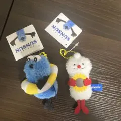 パペットスンスン ぬいぐるみ マスコット summer.ver 2種セット