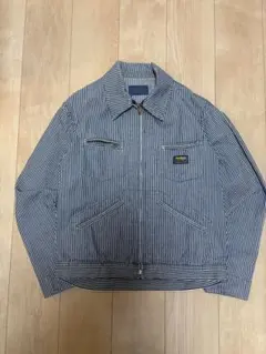 80s vintage Oshkosh ヒッコリー 短丈 デニムジャケットのサムネイル