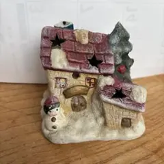 雪の家キャンドルホルダー