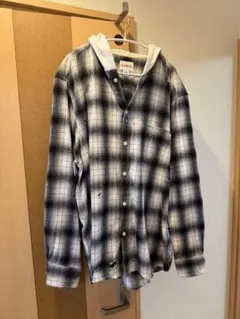 新品タグ付 完売品25SS KAMIYA Hooded Check Shirt - メルカリ