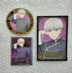 WIND BREAKER 梶蓮 ポストカード クリアカード コースター