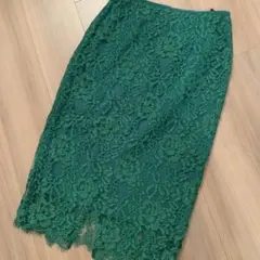 【美品】ユナイテッドアローズ　UNITEDARROWS レース　タイトスカート