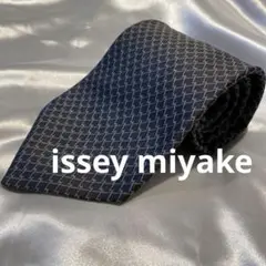 issey miyake グレーチェック柄 アーカイブシルクネクタイ　美品