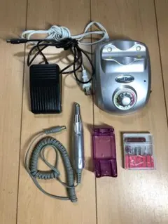 N-3-① メーカー不明 Nail Drill ネイルマシン フットペダル付き