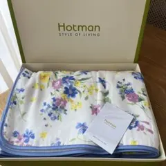 Hotman ホットマン 1秒タオル ハーフタオルケット ハーフケット 花柄のサムネイル