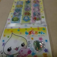 本日限定！しずくちゃん　おはじきシール　ポップアップにて購入！