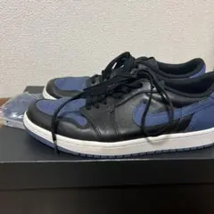 レ*ロ様 Nike Air Jordan 1 Low 黒/青