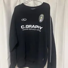 C、graphy スウェット ブラック M