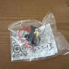 ニャンコ先生 ストラップ 黒