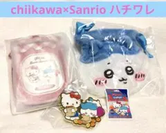 chiikawa×Sanrio ちいかわサンリオ　おかお巾着　パスケース