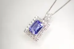絶品♡プラチナ製♡大粒 タンザナイト 2.29ct♡ ダイヤモンド 